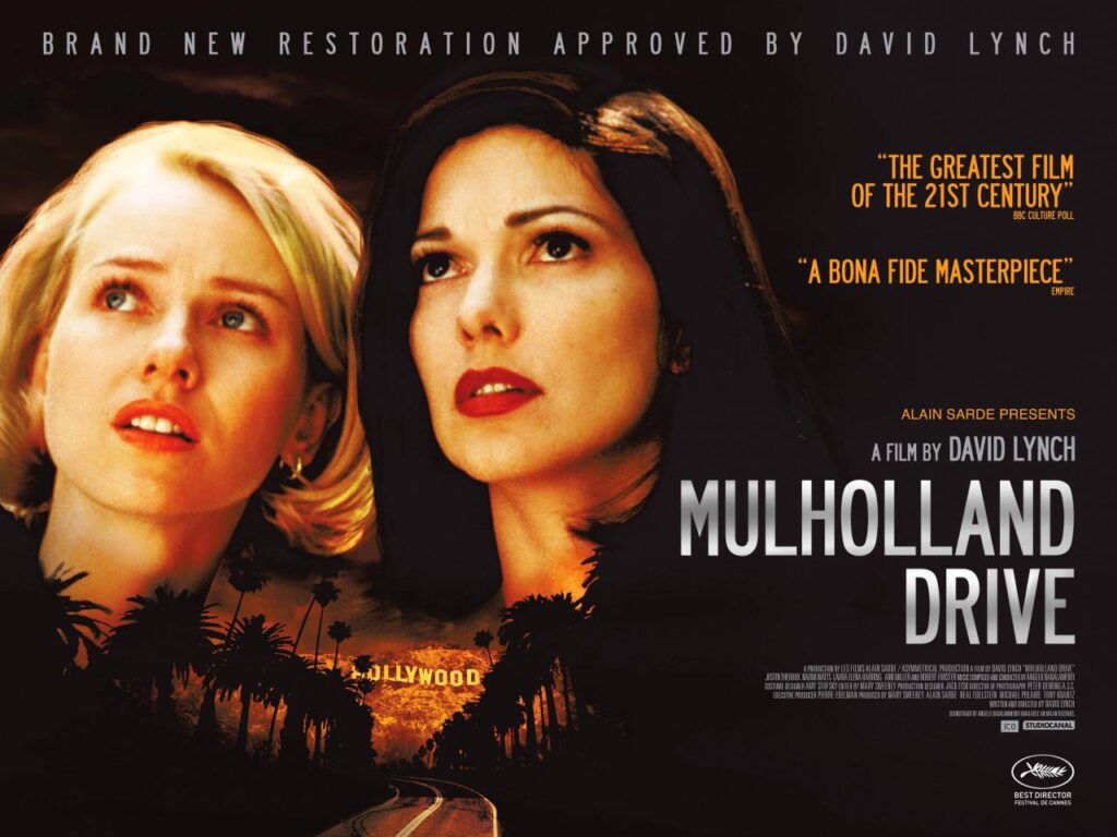 Modern Sinema Akımları: Postmodern Sinema (1980’lerden Günümüze) Mulholland Drive 2001 – David Lynch