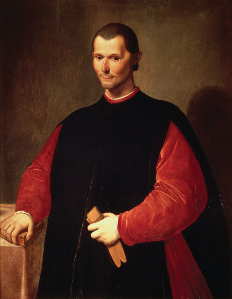 Rönesans Felsefesinin Temel Figürleri: Ficino, Pico della Mirandola ve Makyavel Portrait of Niccolo Machiavelli by Santi di Tito