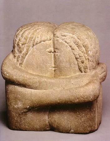 Constantin Brâncuși -  Öpüş (The Kiss) 