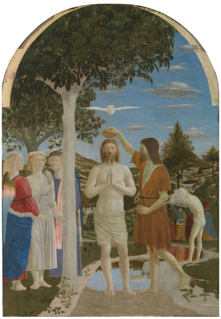 Piero della Francesca'nın İsa'nın Vaftizi (The Baptism of Christ)