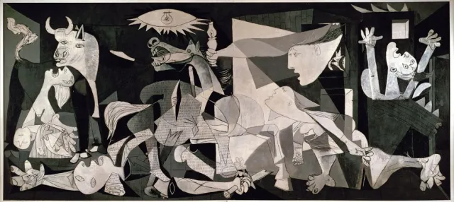 Pablo Picasso: Modern Sanatın Mimarı, Yaratıcılığın Sonsuz Yüzü Guernica 1937 Sanatin Politik Sesi