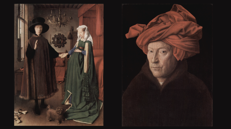 Jan van Eyck – Kuzey Rönesansı’nın Sessiz Dehası ve Arnolfini’nin Gizemli Portresi Jan van Eyck - Arnolfini Portresi