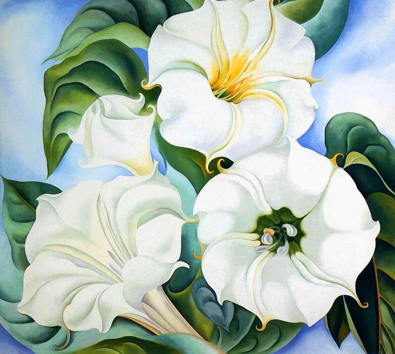 Jimson Weed / White Flower No. 1 (Boru Çiçeği) – 1932