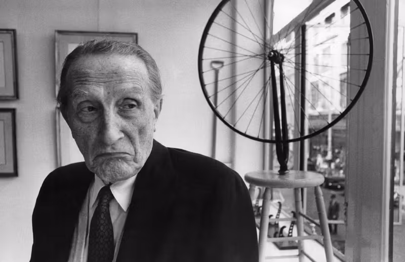 marcel duchamp bisiklet tekerleği