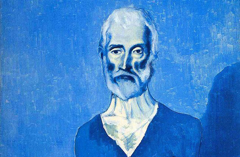 Pablo Picasso: Modern Sanatın Mimarı, Yaratıcılığın Sonsuz Yüzü Pablo Picassonun Mavi Donemi jpg