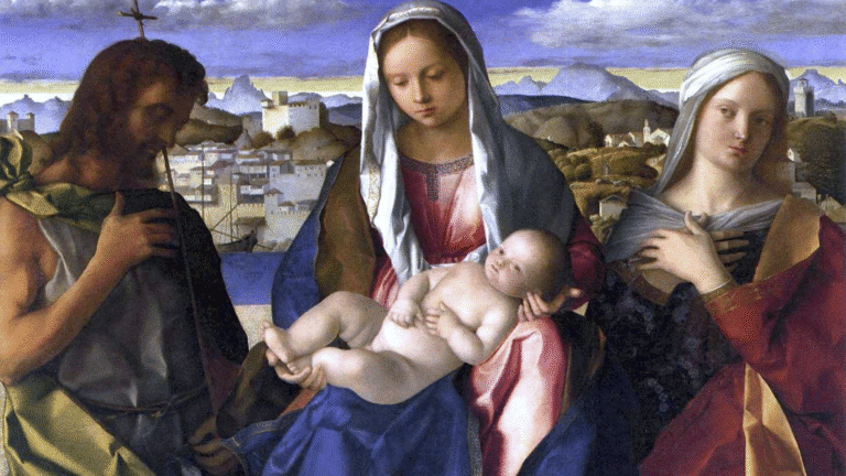 Giovanni Bellini – Venedik Rönesansı’nda Işık ve Atmosferin Gelişimi Sacra Conversazione – Azizlerle Meryem Ana ve Çocuk İsa