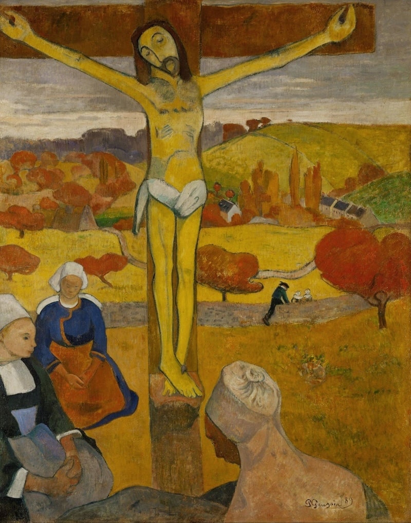The Yellow Christ, 1889 - Sarı İsa
