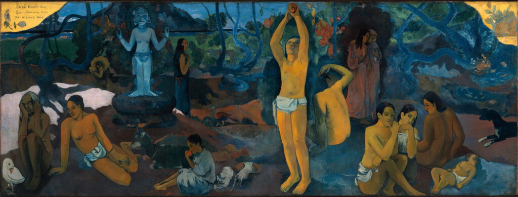 Where Do We Come From? What Are We? Where Are We Going?, 1897–98 - Nereden Geliyoruz? Neyiz? Nereye Gidiyoruz?