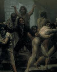 Deli Avlusu – Francisco Goya (1794) goya deli avlusu.3