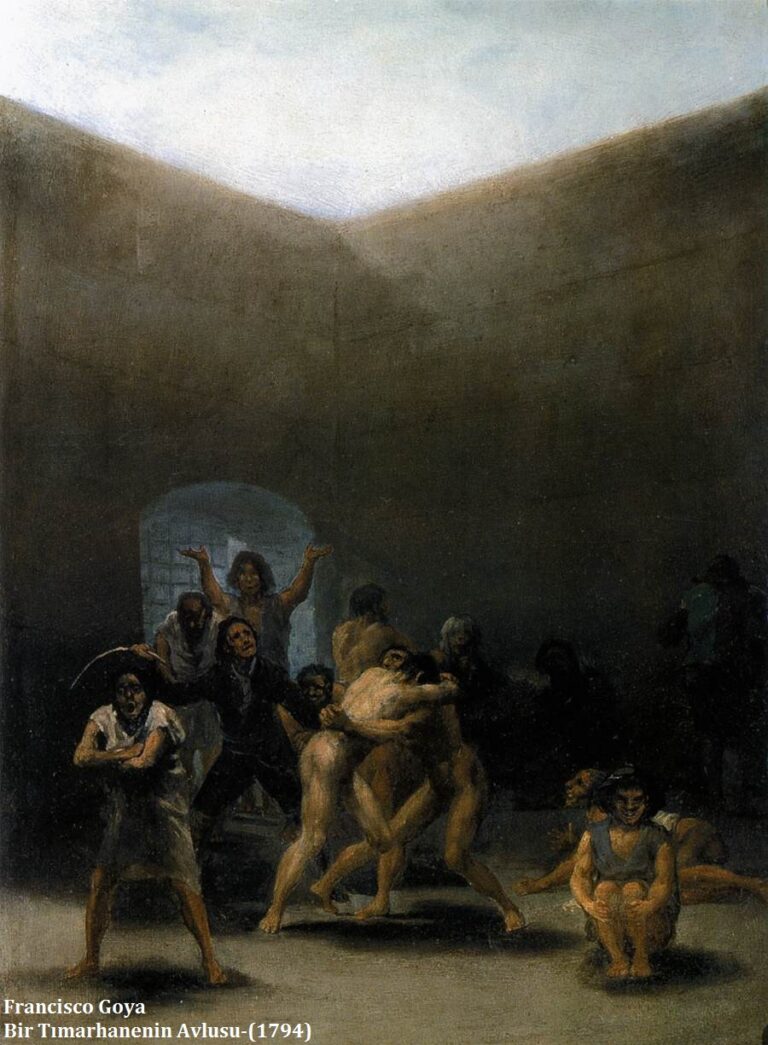 Deli Avlusu – Francisco Goya (1794) Deli Avlusu – Francisco Goya (1794) goya deli avlusu 4