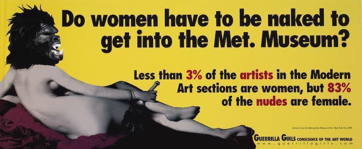 Sanatın Direnişi: Çağdaş Sanatta Aktivizm ve Politik Müdahale 22Do women have to be naked to get into the Met. Museum22