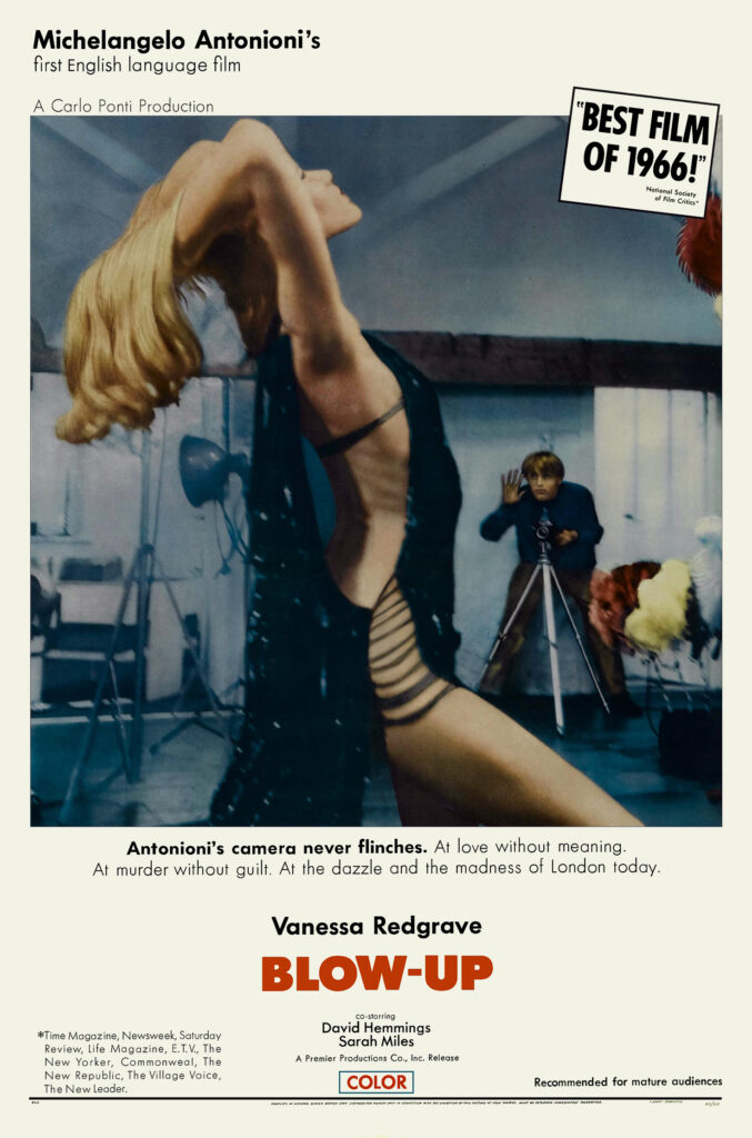 Michelangelo Antonioni – Sessizlikle Konuşan Sinema Blow Up 1966