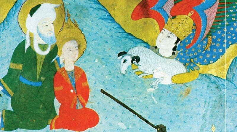 Tevekkülden Sorgulamaya: Sanat Tarihinde Kurban Edilişi Teması ve İshak/İsmail’in Sessiz Tanıklığı Islami Anlati ve Ismailin Kurban Edilisi