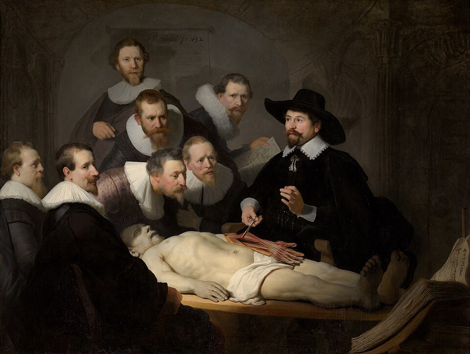 Rembrandt’ın Dr. Nicolaes Tulp’un Anatomi Dersi 