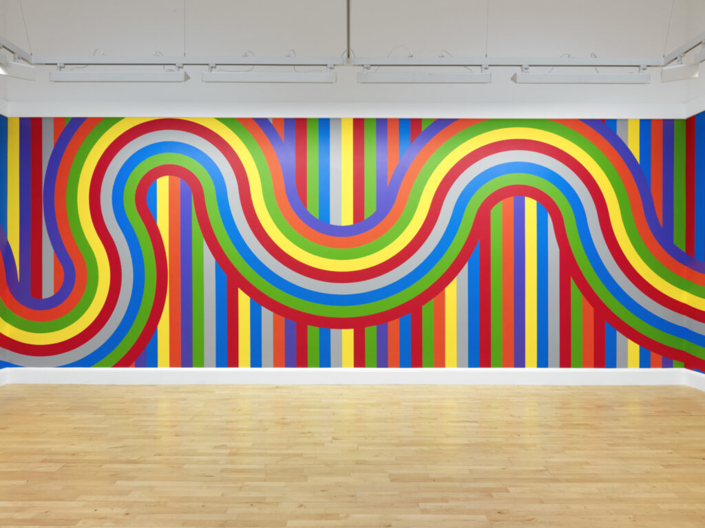 Çağdaş Sanattan Kavramsal Sanata: Biçimden Fikre Doğru Bir Dönüşüm sol lewitt wall drawing