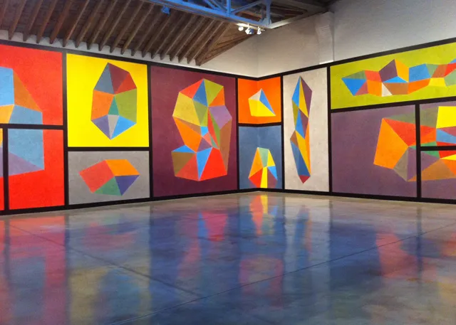 Sol LeWitt – Wall Drawings (Duvar Çizimleri) | Kavramsal Sanatın Mimari Fikri sol lewitt wall drawing 3