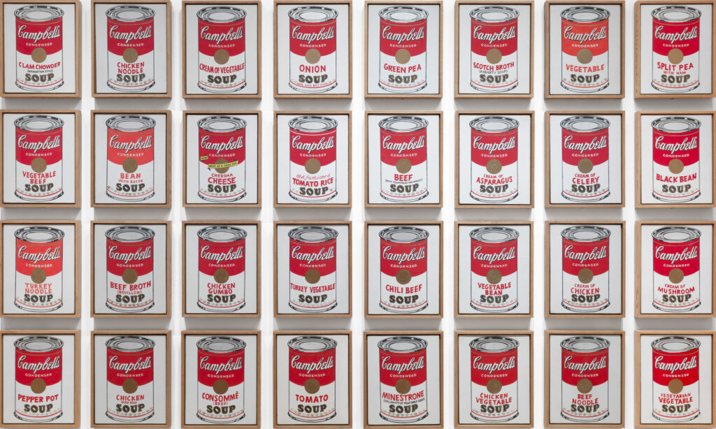 Pop Art: Görsel Kültürün Simülasyon Alanı Andy Warhol — Campbells Soup Cans 1962