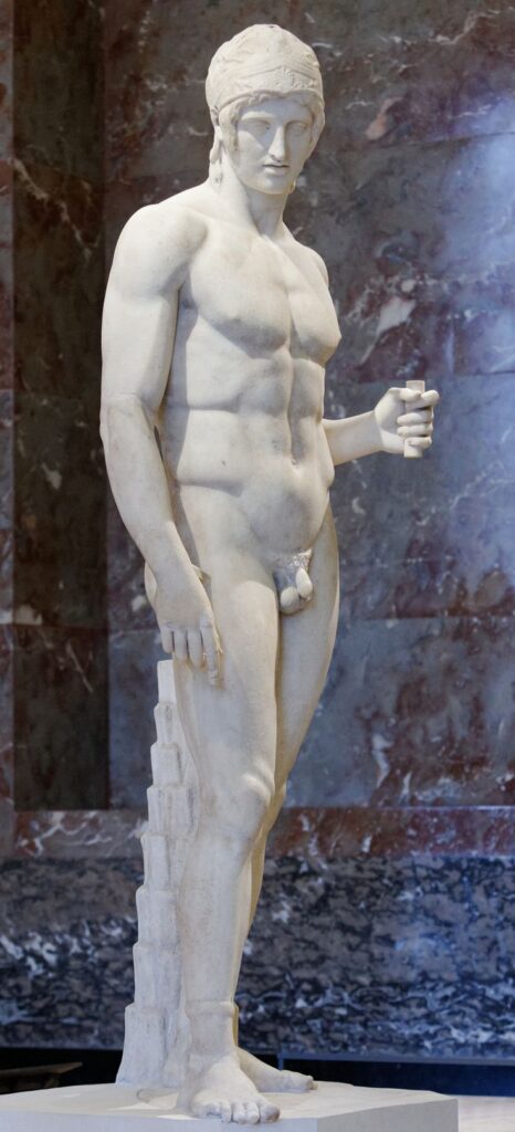 Ares Borghese – Antik Roma Heykeli (MÖ 1.yy), Louvre Müzesi