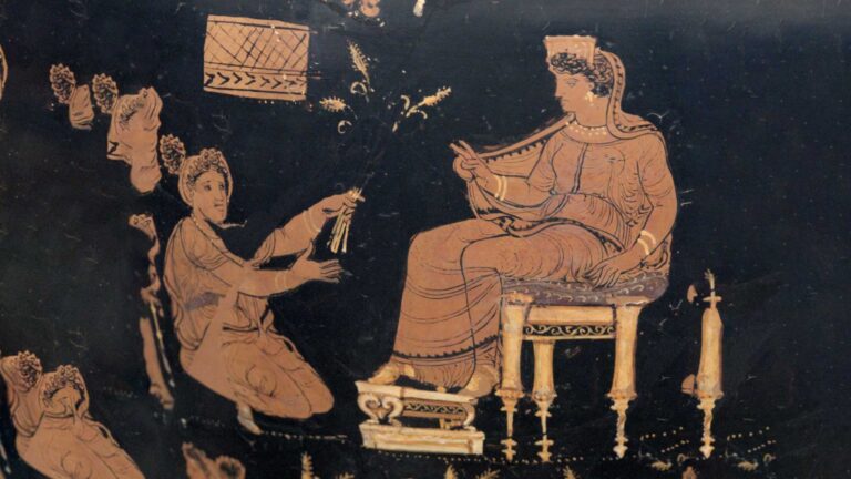 Yeraltı ve Doğurganlık: Hekate, Gaia, Demeter Eleusinian hydria Antikensammlung Berlin 1984.46 n2