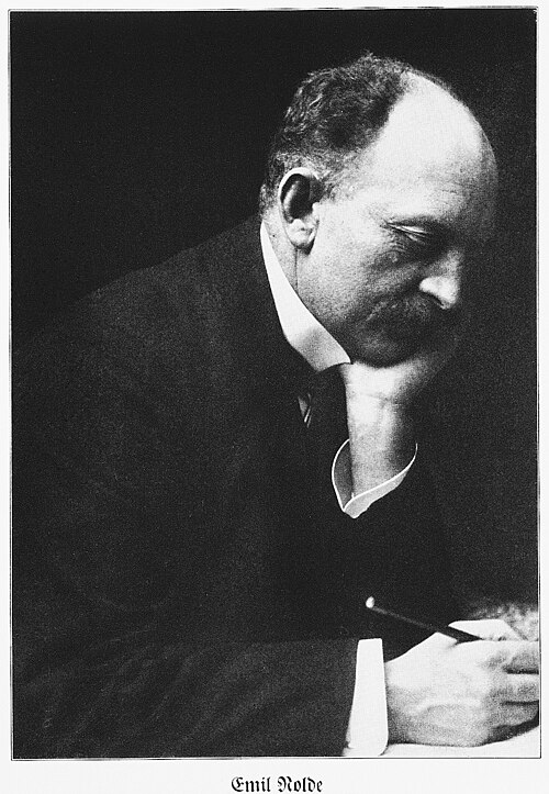 Emil Nolde: Renkle Dua Etmek – Dini İmgelem, İlkel İfade ve Rengin Patlaması Emil Nolde.filomythos