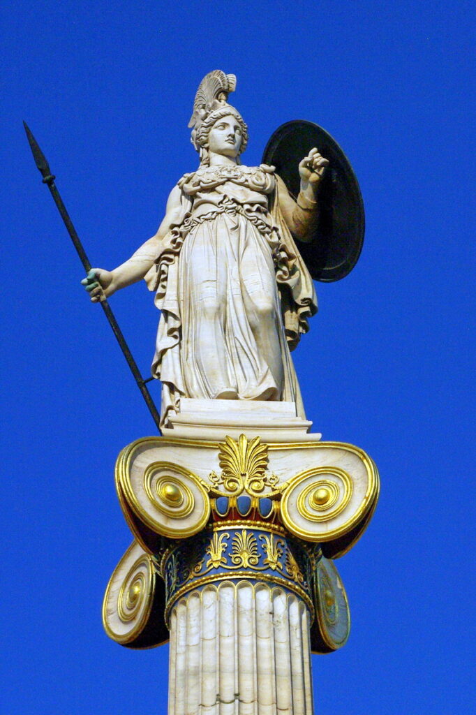 Athena ve Logos’un Zaferi: Akıl, Savaş ve Medeniyetin İmgesi GR athen pallas athene