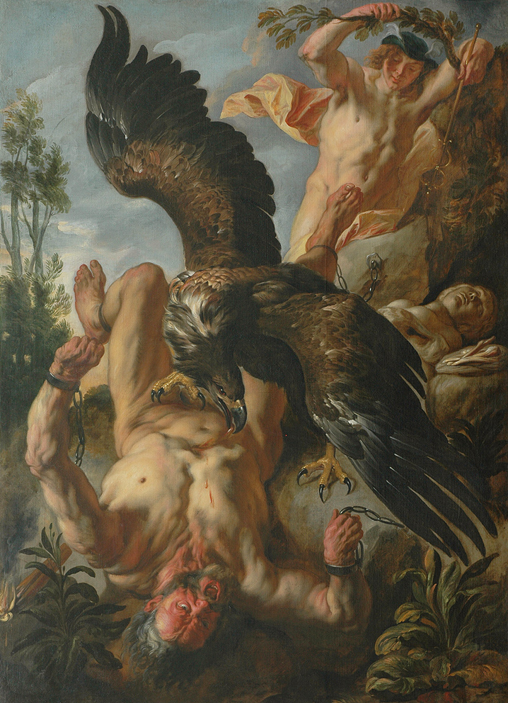 Prometheus mu Şeytan mı? Zeka, Aldatma ve Medeniyetin Bedeli Jacob Jordaens Prometheus bound