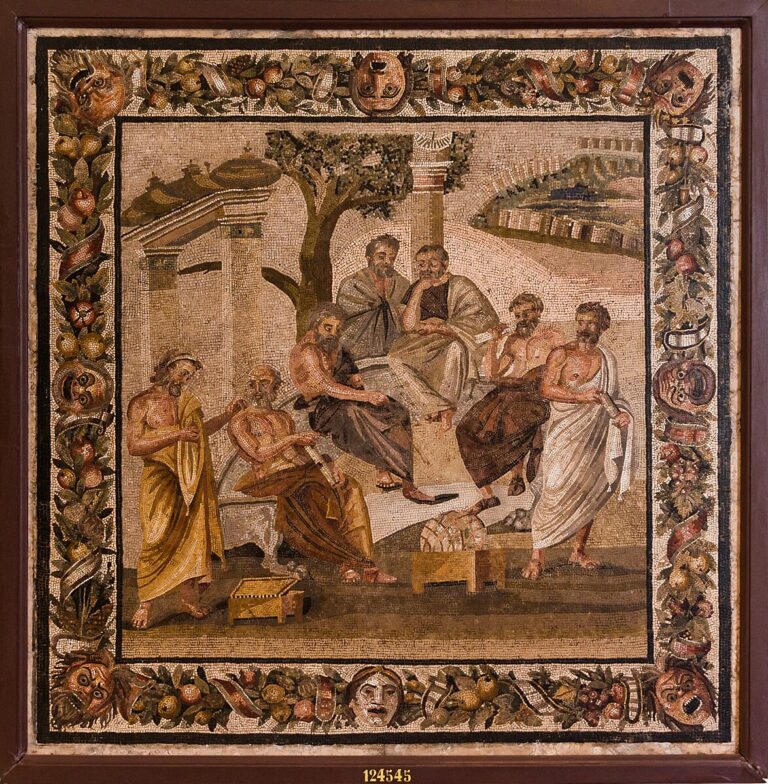 Bilgi ve Hakikat: Epistemolojinin Temeli MANNapoli 124545 platos academy mosaic