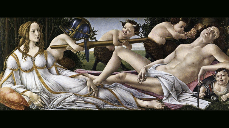 Mars and Venus – Sandro Botticelli (1483)