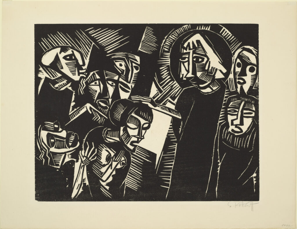 Karl Schmidt-Rottluff – İçsel Çatışmanın Rengi ve Linol Baskının Dili karl schmidt rottluff christus