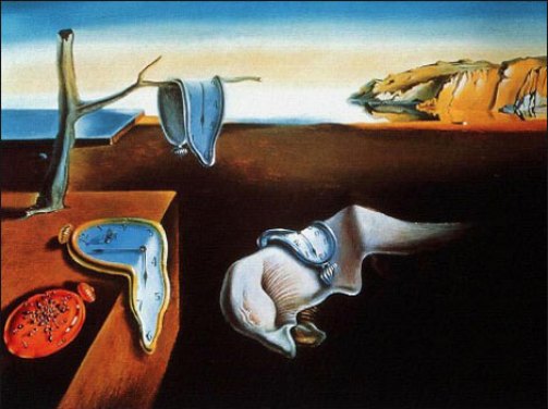 Salvador Dalí — The Persistence of Memory (1931)
Belleğin Azmi (Eriyen Saatler)