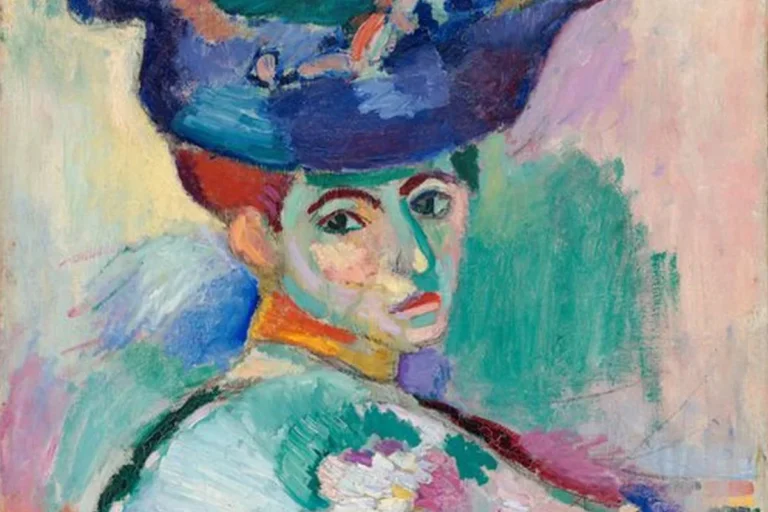 Matisse, Şapkalı Kadın, Woman with a Hat,