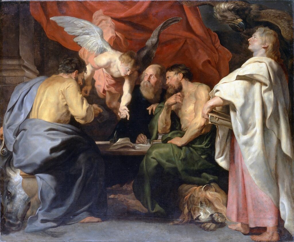 Dört İncil Yazarı – Peter Paul Rubens (yak. 1614) 1457px Peter Paul Rubens The four Evangelists 1614
