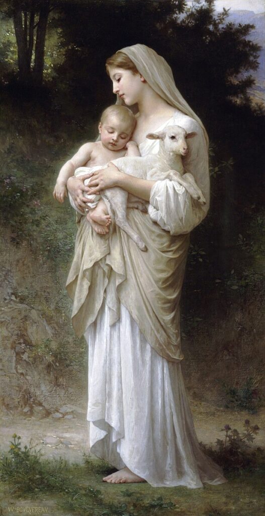 Taşınan İki Masumiyet: Bouguereau’nun “Innocence” Tablosunda Beden, Kuzu ve Sessiz Kutsallık Bouguereau Linnocence