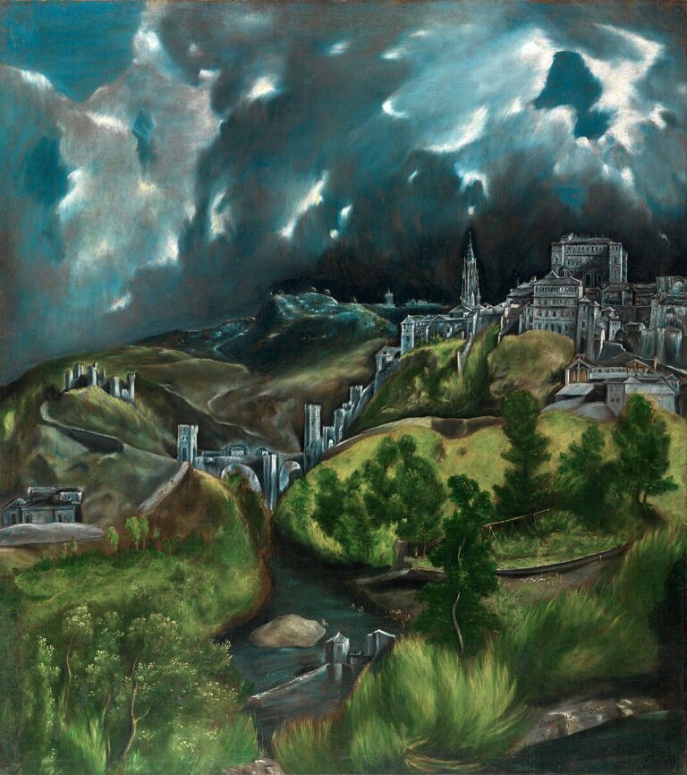 El Greco – Toledo Manzarası: Ruhsal Mekân ve Şehir Tasavvuru El Greco View of Toledo