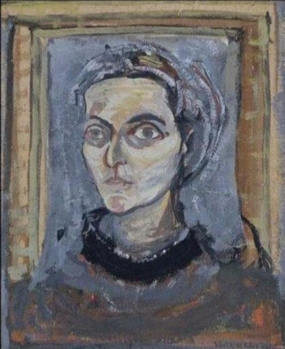 Sanatçı Görseli – Otoportre
Maria Helena Vieira da Silva, Otoportre
Tarih: Bilinmiyor
Teknik: Tuval üzerine yağlı boya
Kaynak: Wikimedia Commons – Self-portrait
Lisans: Public domain