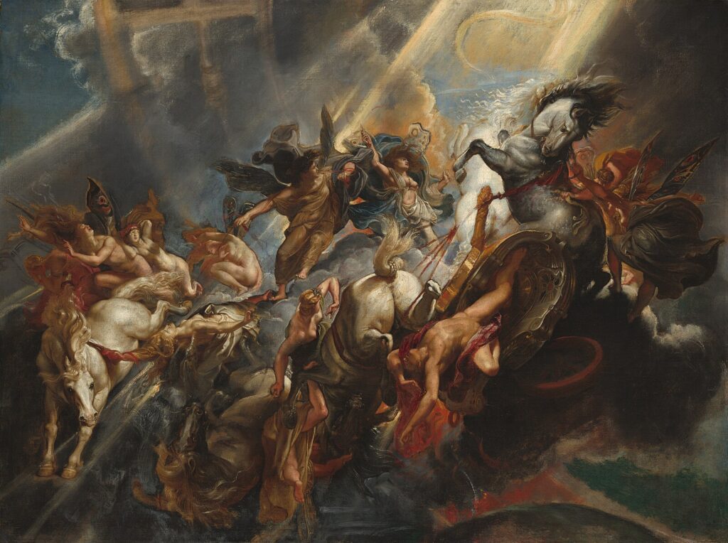 Güneşe Yakılan Ruh – Rubens’in “Phaethon’un Düşüşü” Adlı Eserinde Mit, Ceza ve Barok Felaket Estetiği Peter Paul Rubens The Fall of Phaeton National Gallery of Art