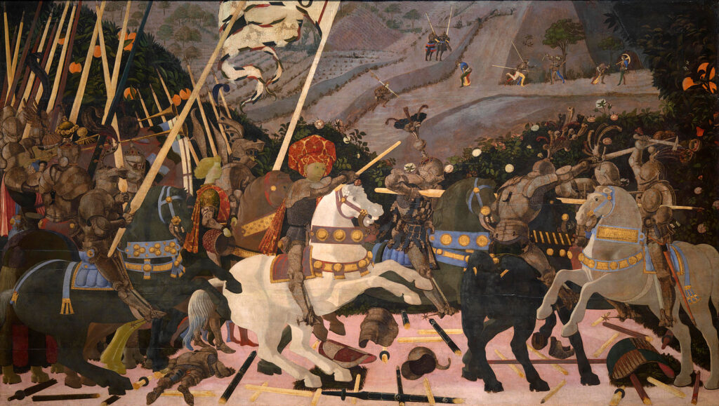 Paolo Uccello: Perspektifin Takıntısı ve Hareketin Parçalanışı San Romano Battle Paolo Uccello London 01