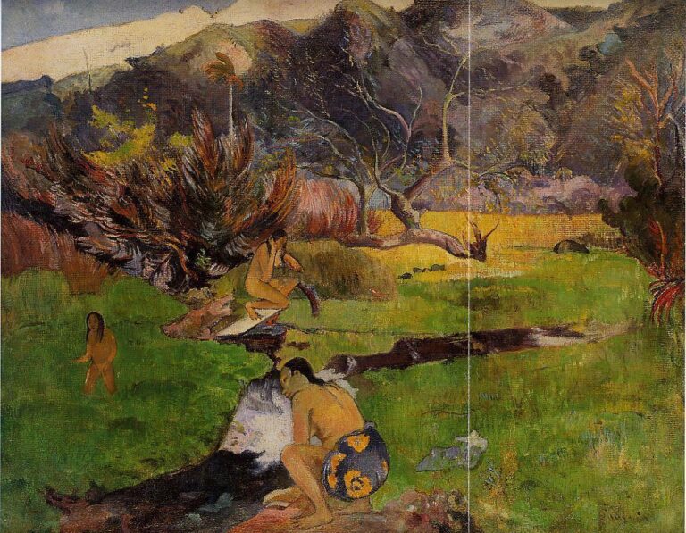 Bakışın Sömürgeyle Buluştuğu Yer: Paul Gauguin’in “Tahitian Woman Near River / Nehir Kenarındaki Tahitili Kadın” Adlı Eseri Üzerine Tahitian woman near river 1893