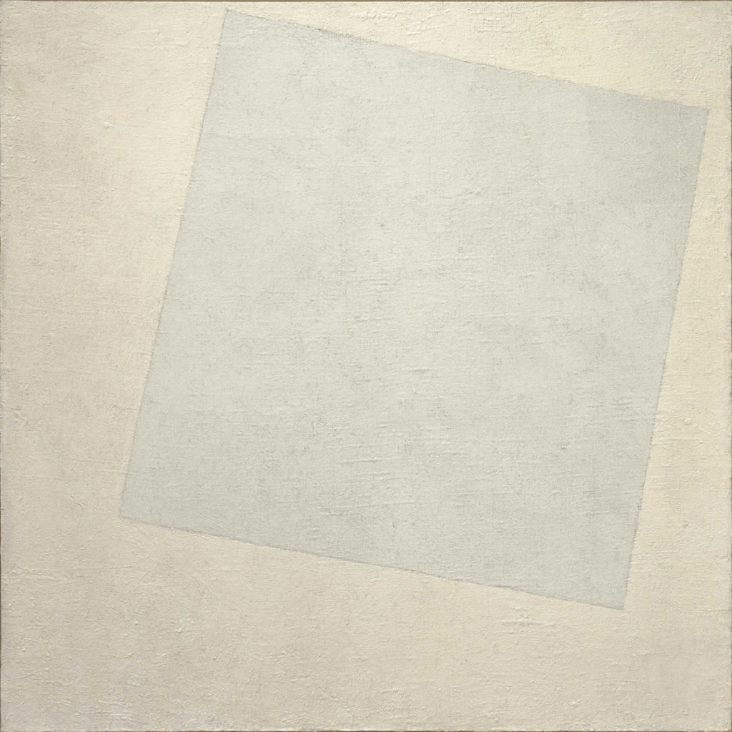 Boşluk – Sessizlik, Eksilme ve Yokluğun Görselliği White on White Malevich 1918