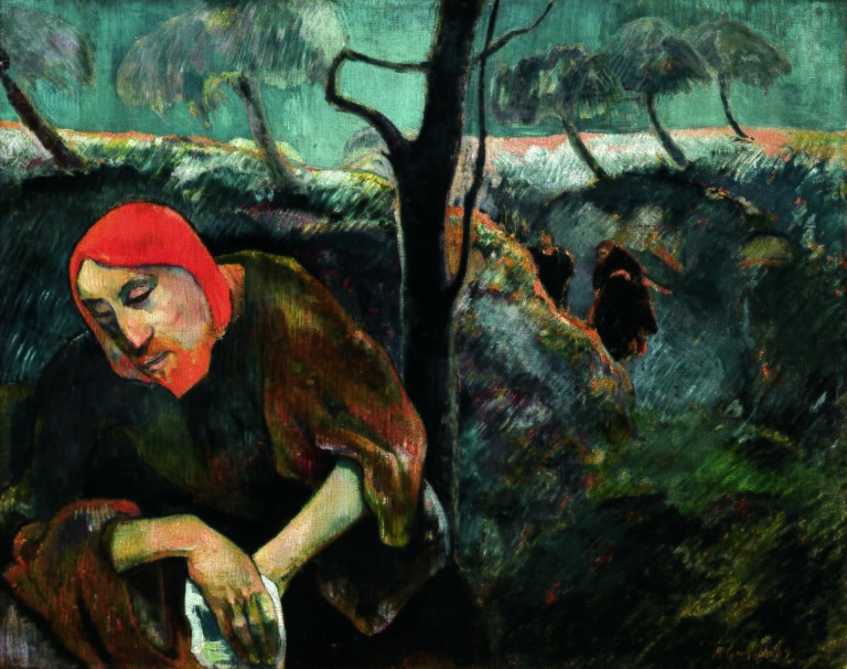 Zeytinlikte İsa (Christ and the Garden of Olives) – Paul Gauguin, 1889