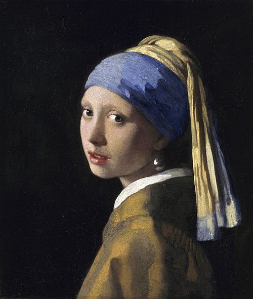 İnci Küpeli Kız (Girl with a Pearl Earring, 1665) – Johannes Vermeer 500px Girl with a Pearl Earring