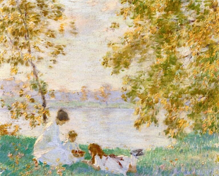 Summer Days (Yaz Günleri) – Edward Dufner Summer Days (Yaz Günleri) – Edward Dufner Edward Dufner American 1872 1957 Summer Days