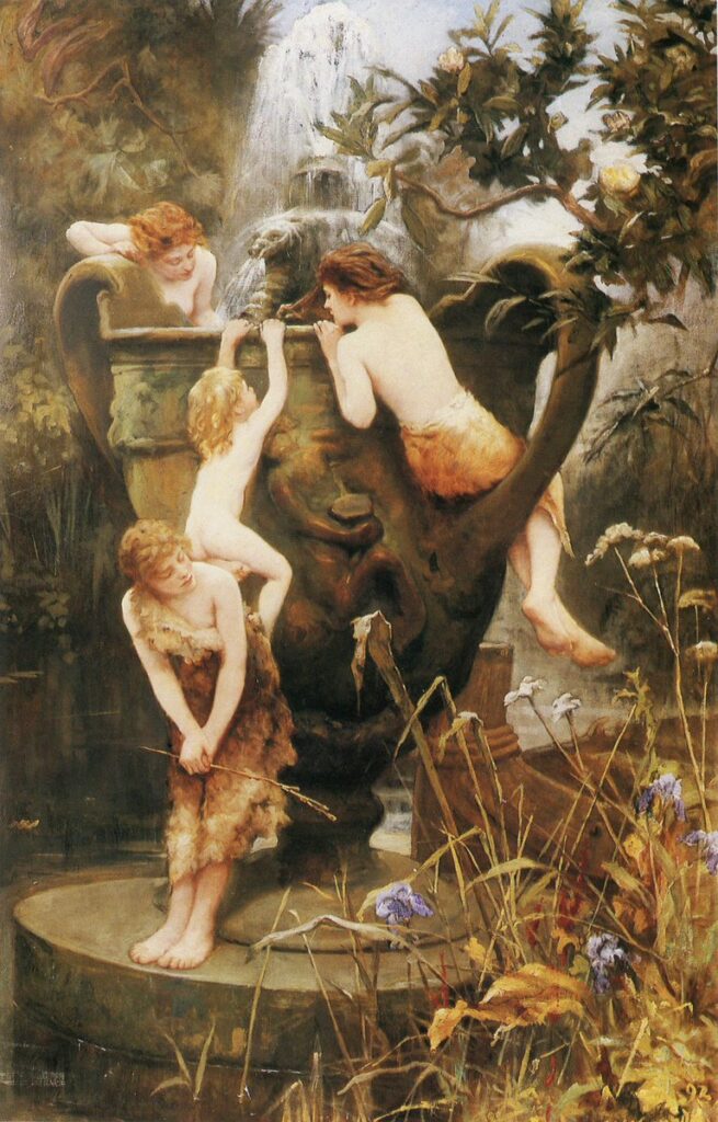 Charles Napier Kennedy – “Gençlik Pınarı” (1892) Genclik Pinari Charles Napier Kennedy 1892