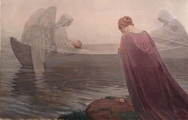 Edmund Blair Leighton – Bilinmeyen Ülke (The Unknown Land)