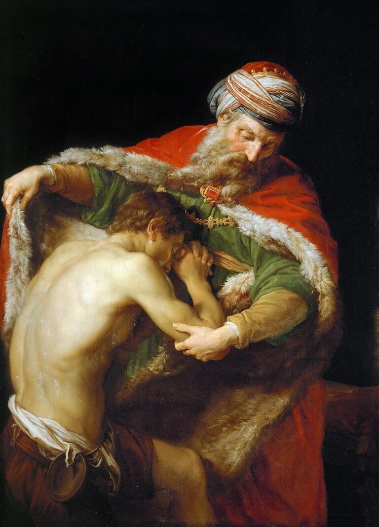 Pompeo Batoni – The Return of the Prodigal Son (Kayıp Oğlun Dönüşü), 1773