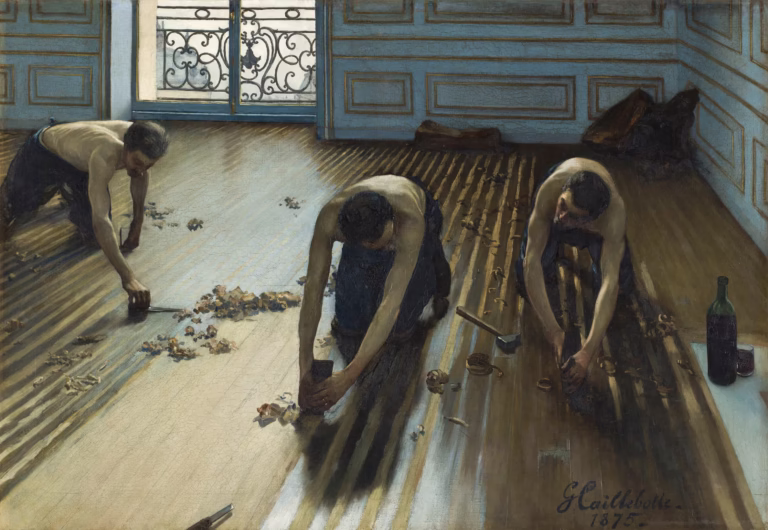 Yer Kazıyıcıları (Floor Scrapers, 1875) – Gustave Caillebotte RF2718 Raboteurs Orsay Press300ppi3000pxsRGBJPEG 1