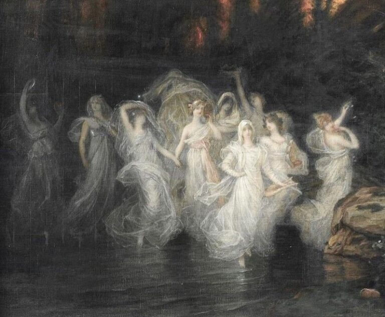 Düşle Gelenler – Gabriel Ferrier’de Şairin Uyanışı ve Kadın Ruhlarının Sessizliği The Awakening Of The Poet Gabriel Ferrier 1899