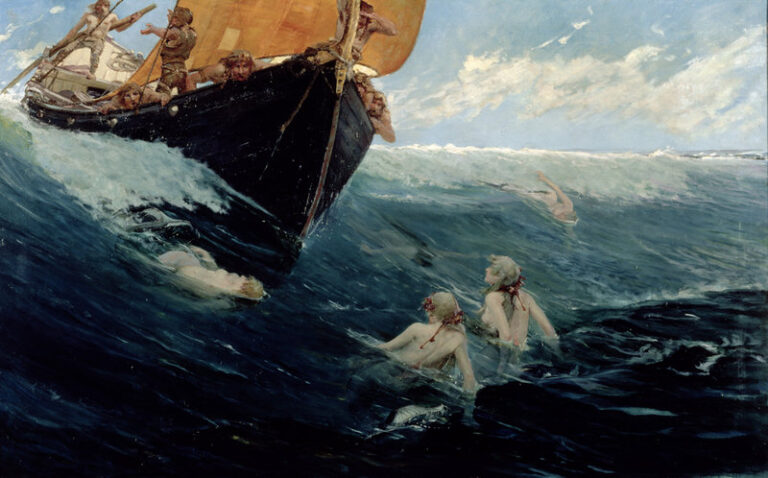 Edward Matthew Hale – The Mermaid’s Rock (1894) Edward Matthew Hale – The Mermaid’s Rock (1894) The Mermaids Rock Edward Matthew Hale 1894