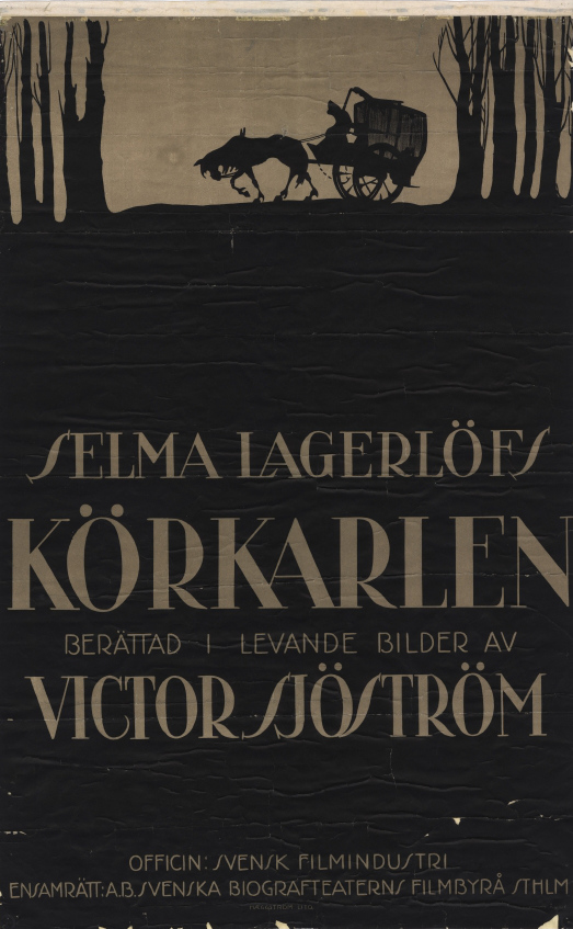 Ölümün Arabası: Victor Sjöström’ün Körkarlen (Hayalet Fayton, 1921) Filminde Kefaret, Zaman ve Vicdan The Phantom Carriage 1921 poster