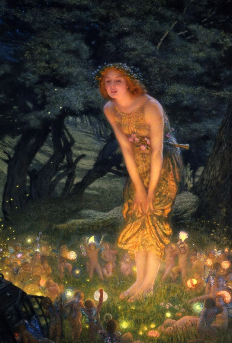 Edward Robert Hughes – Midsummer Eve (1908) edward robert hughes